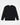 Verdant Merino Organic Cotton Crew - Black | Unisex Mid Layer