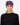 Arcadia Merino Headband - Purple Bolt / Black