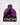 Mtn Pixel Merino Pom Pom Beanie - Purple Bolt / Black | Unisex Beanie