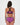 Stella Merino X-Back Bra - Purple Bolt / Stripe | Women's Underwear
