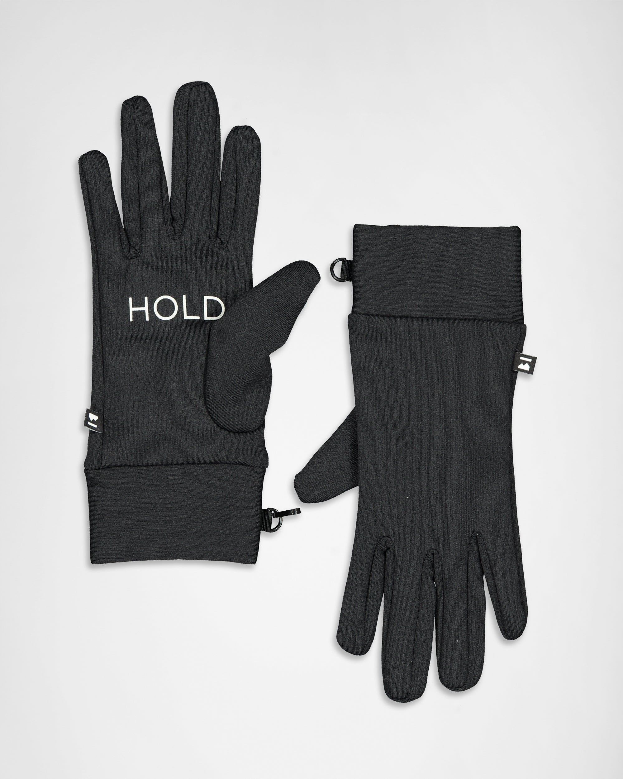 mons royale handschuhe Elevation Merino Fleece Gloves - Black | Unisex Gloves