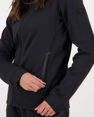 Arcadia Merino Fleece Jacket - Black