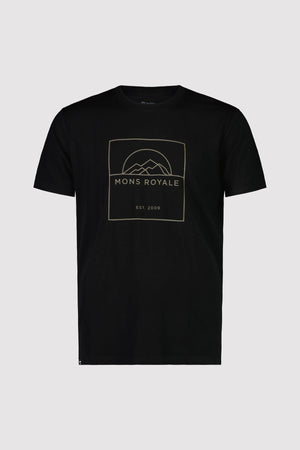 Icon Merino Air-Con T-Shirt - Black