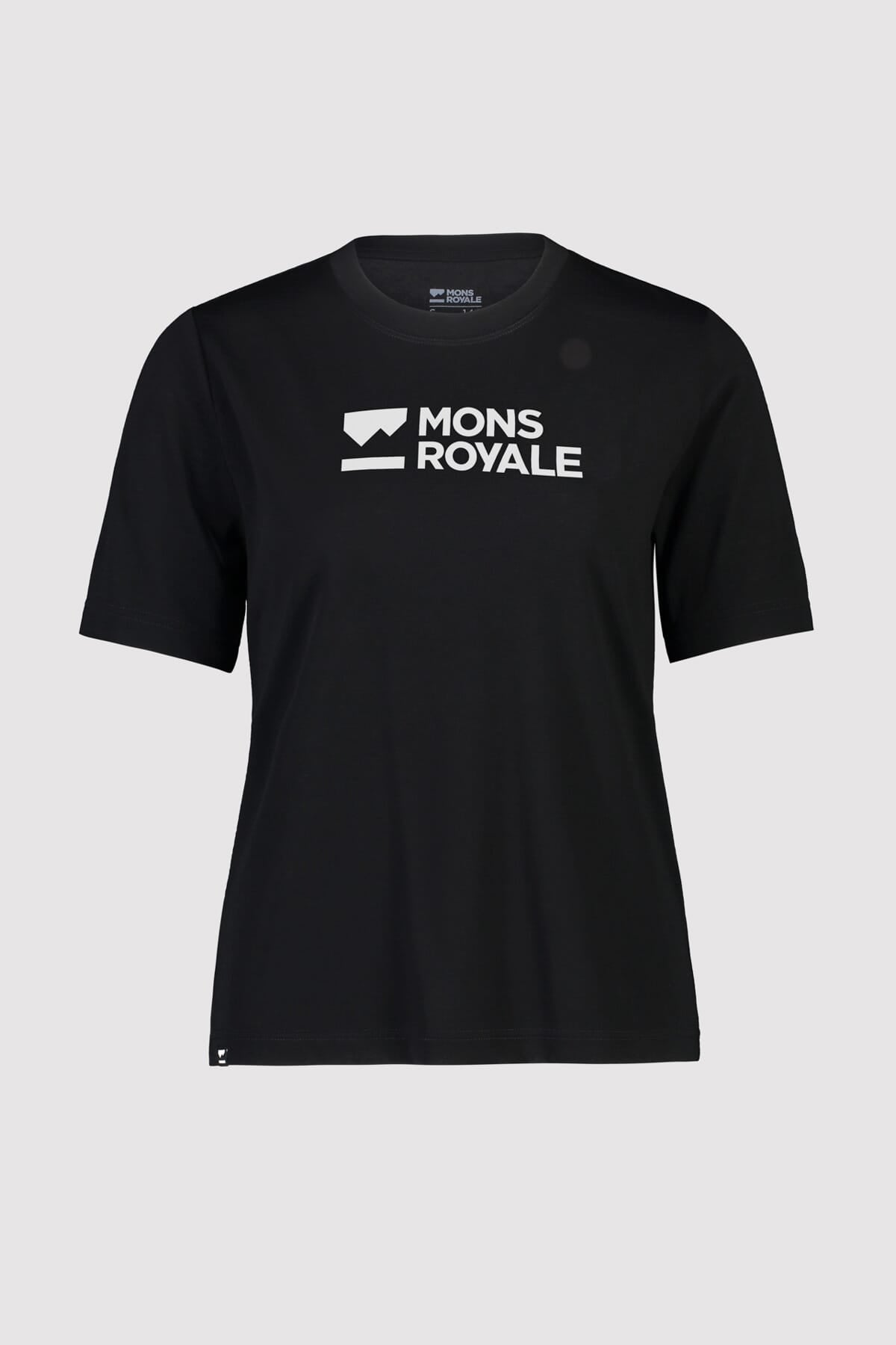 Icon Merino Air-Con Relaxed Tee - Black - Mons Royale Europe