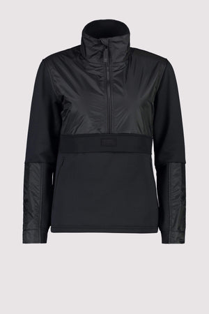 Decade Merino Fleece Pullover - Black
