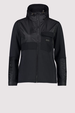 Decade Merino Fleece Hoody - Black