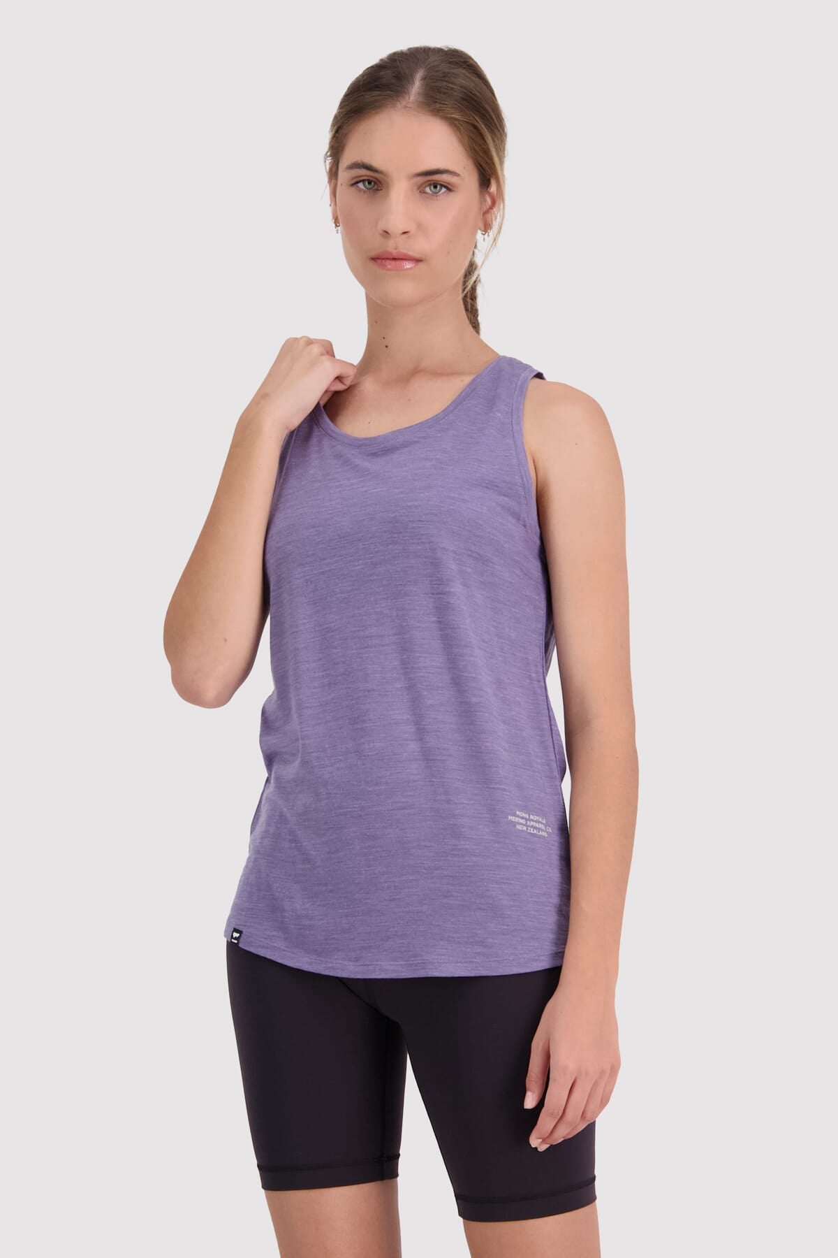 Zephyr Merino Cool Tank - Thistle