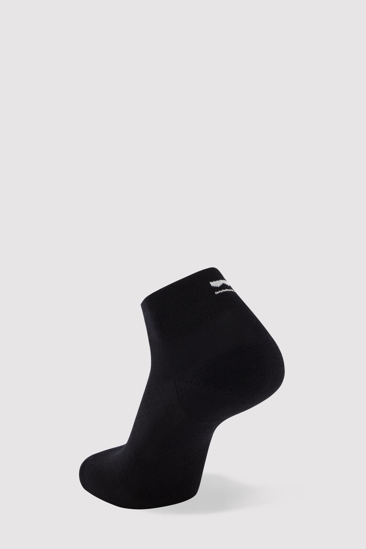 Unisex Atlas Merino Ankle Sock - Black